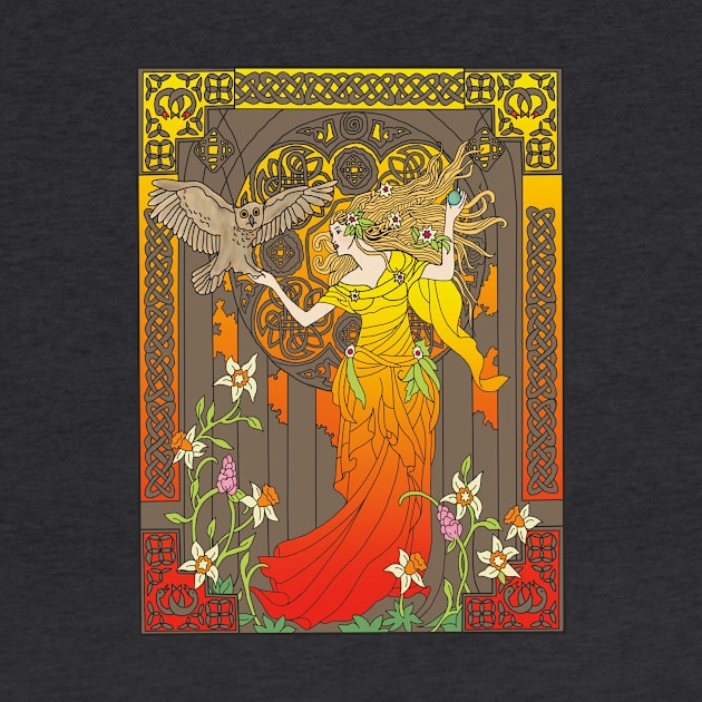 Celtic Woman (orange/yellow) by Soth Studio